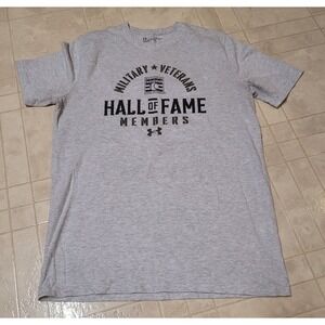 Under Armour Military Veterans Hall of Fame Members Gray T Shirt